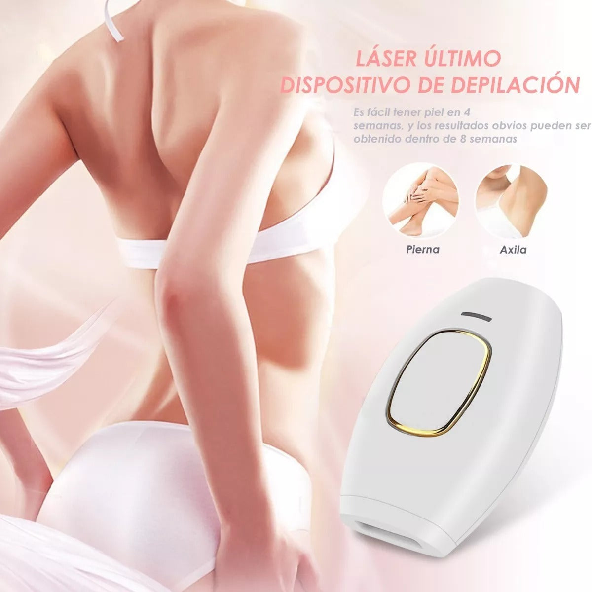 Depiladora Láser IPL – Piel Suave y Sin Vello Desde Casa
